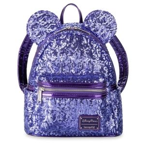 Disney Parks Loungefly Purple Potion Backpack